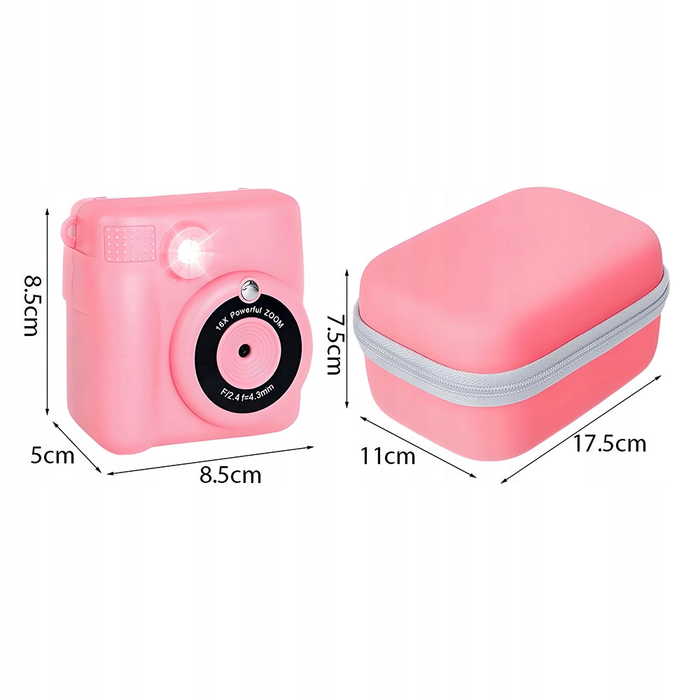 INSTANT CAMERA FOR CHILDREN THERMAL PRINTER With memory card 32GB Model HSDWE954S