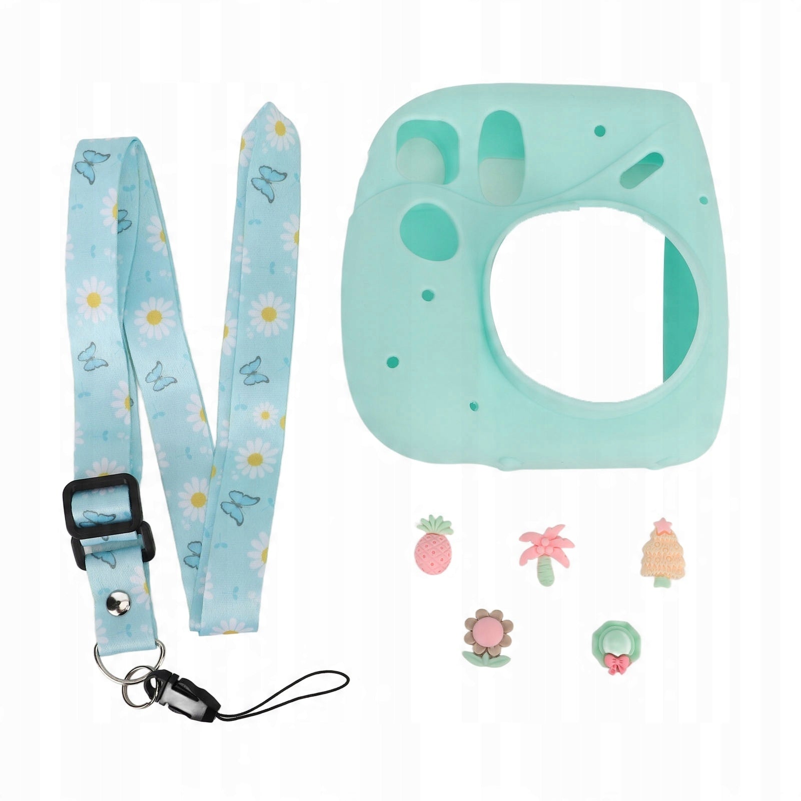 INSTANT CAMERA LIGHTWEIGHT COVER WITH SHOULDER STRAP SOFT SILICONE 1R Model 6229PTLV
