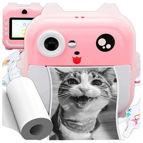 INSTANT CAMERA WITH BLUETOOTH PRINTER FOR KIDS TEENAGERS GAMES