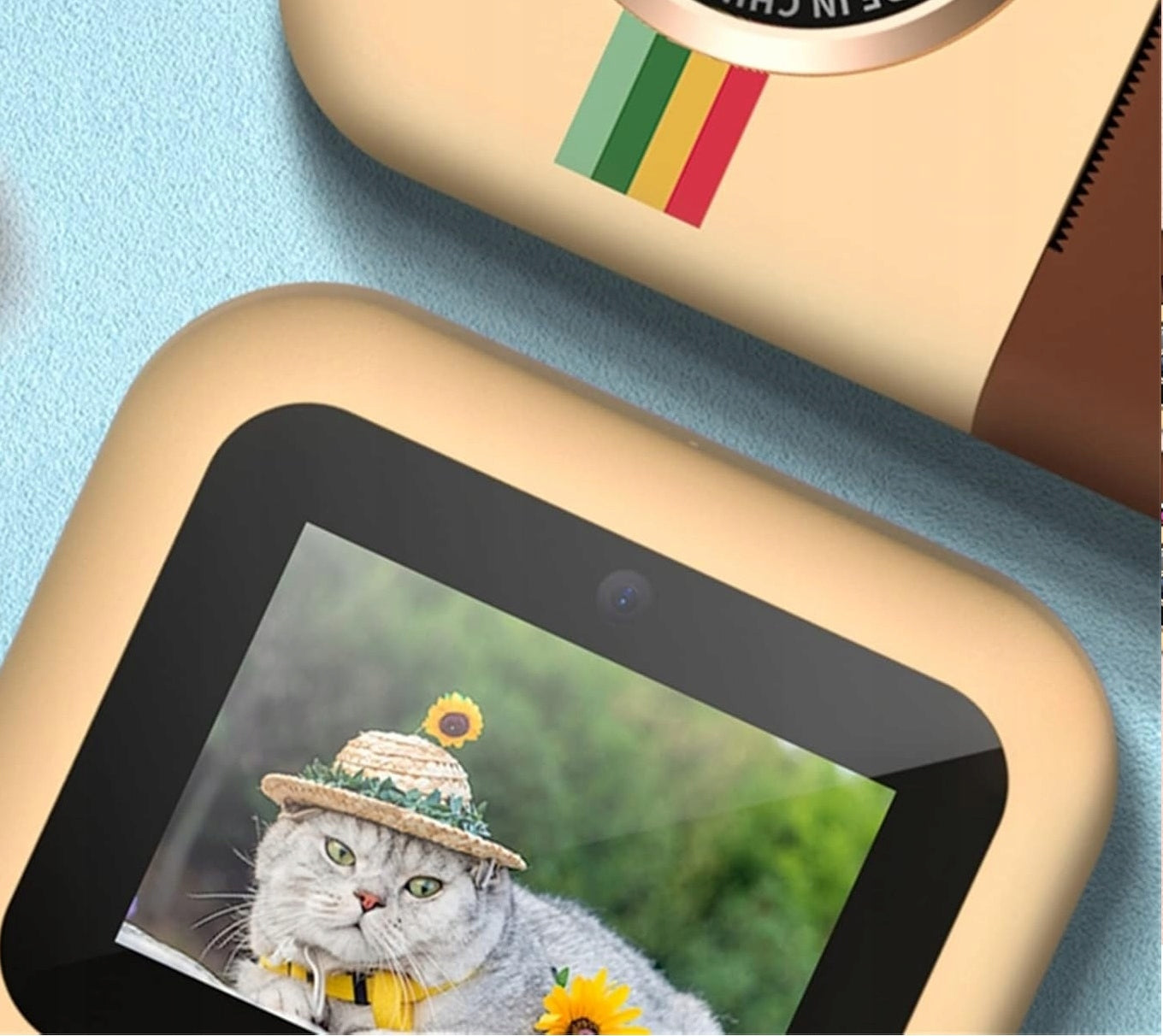 INSTANT DIGITAL CAMERA WITH PRINTER FOR KIDS 1080P Dual CAMERA Manufacturer code DRUKUŚ 05923
