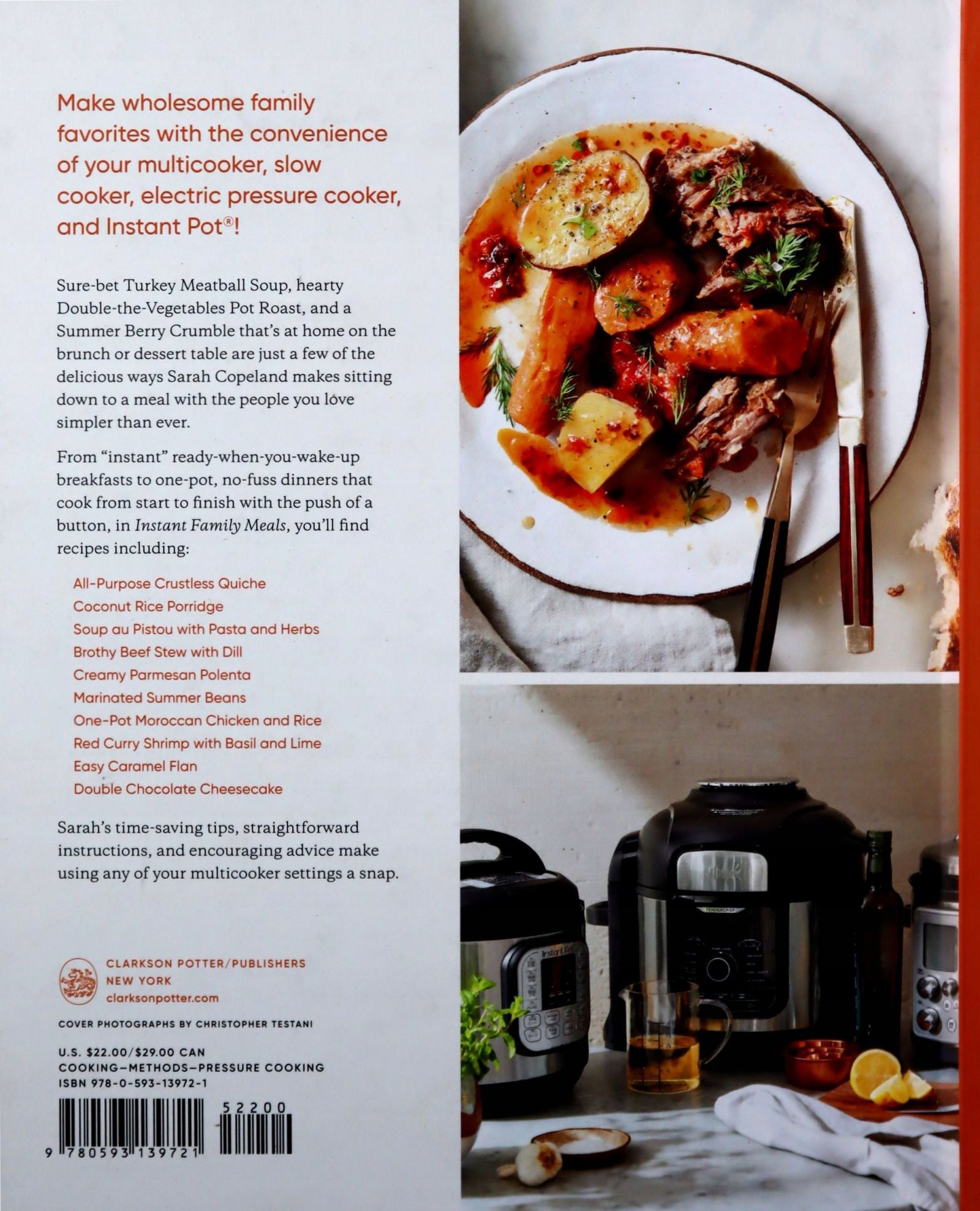 Instant-Familiengerichte: Köstliche Gerichte aus Ihrem Slow Cooker, Schnellkochtopf, Multikocher und Instant Pot: Eine illustrierte Ausgabe des Kochbuchs 