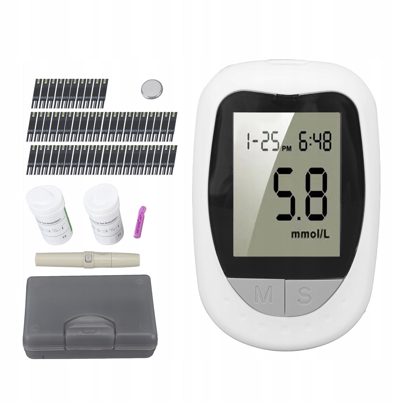 INSTANT GLUCOSE METER STRIPS LANCING DEVICE Medical device no