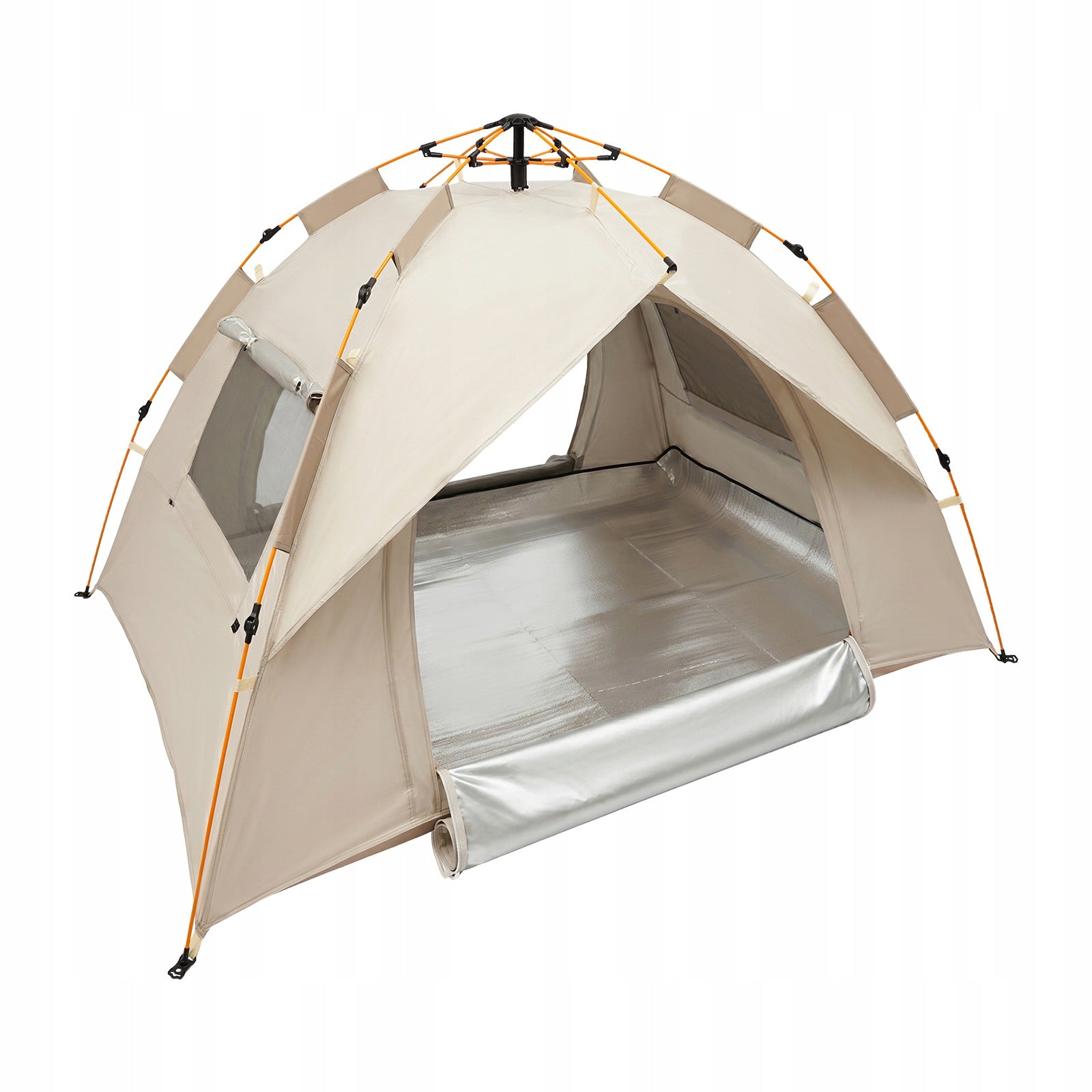INSTANT POP-UP TENT FOR CAMPING 2-3 PERSON CAMPING TENT WITH MESH DEISGN Manufacturer code j163