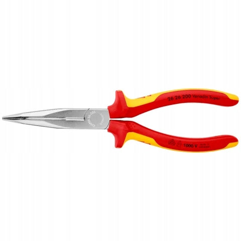 INSULATED PLIERS ELONGATED BENT CUTTING HALF-CIRCLE 200MM 26 26 200 KNIPEX Manufacturer code 26 26 200