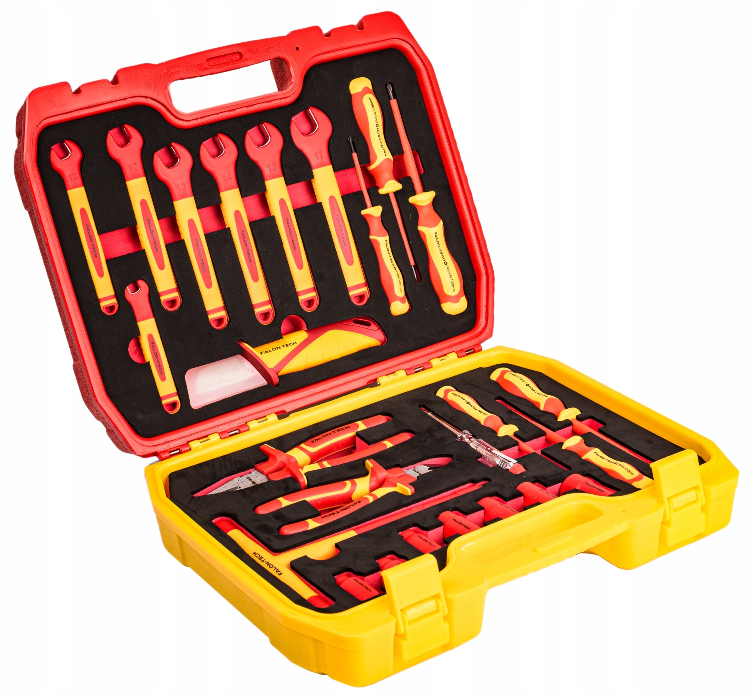 INSULATED TOOL SET INSULATED 1000V PLIERS KEYS SCREWDRIVERS 25el Packaging status original