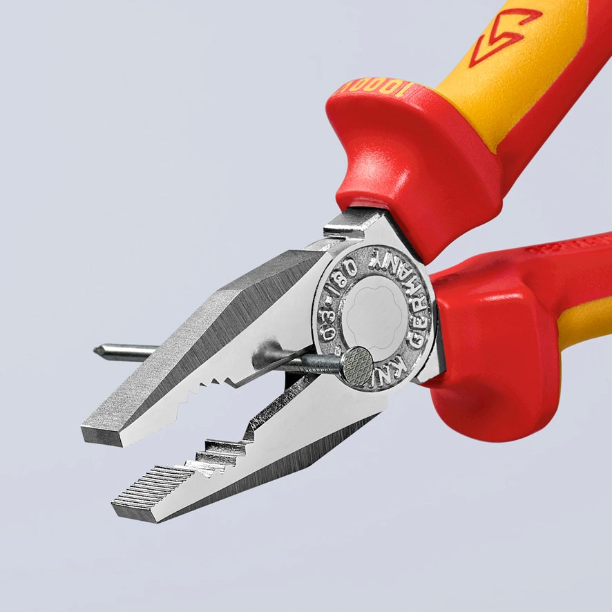 INSULATED UNIVERSAL PLIERS VDE 180MM 03 06 180 KNIPEX EAN (GTIN) 4003773021926