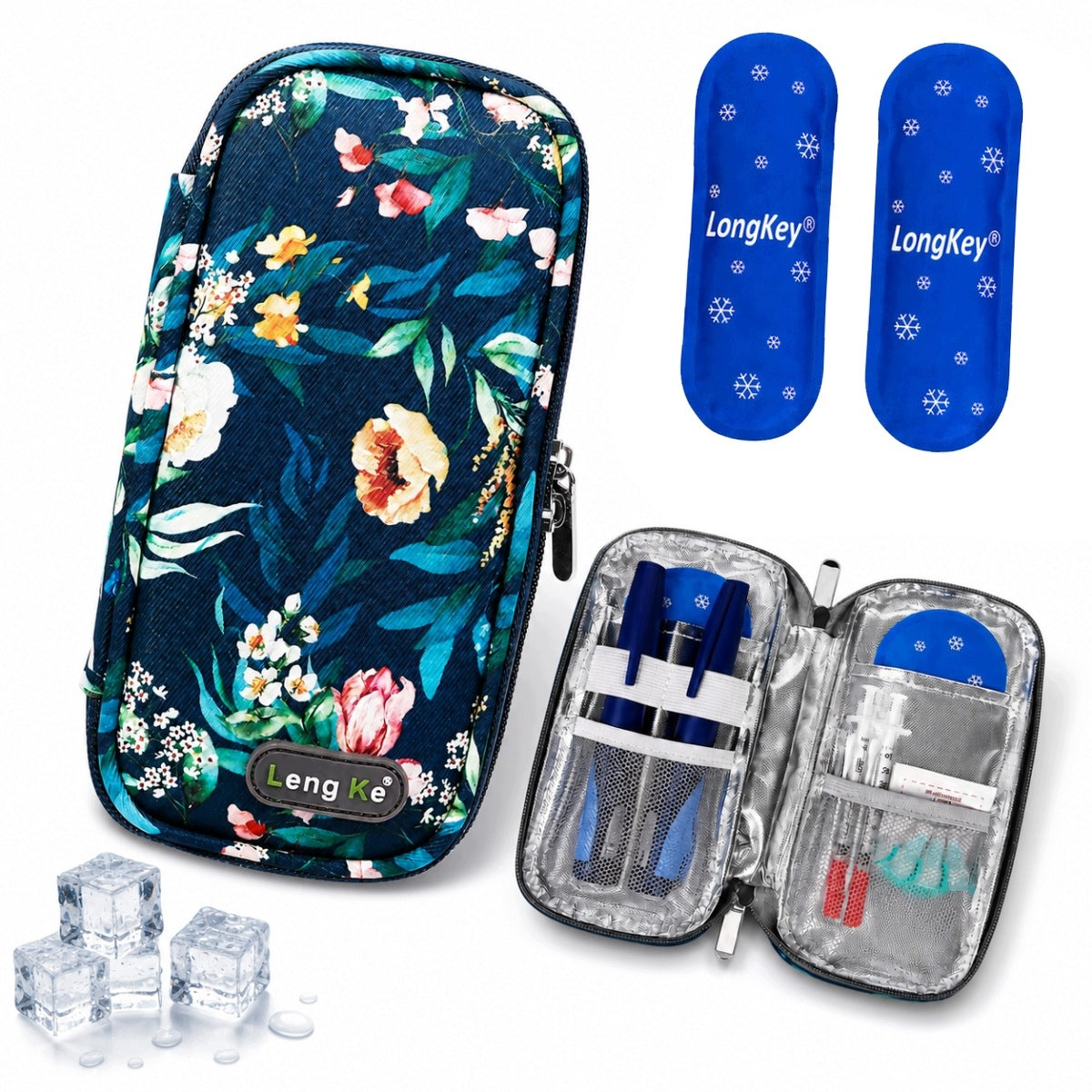 INSULIN BAG ORGANIZER INSULIN+2 x nylon cooling cartridges