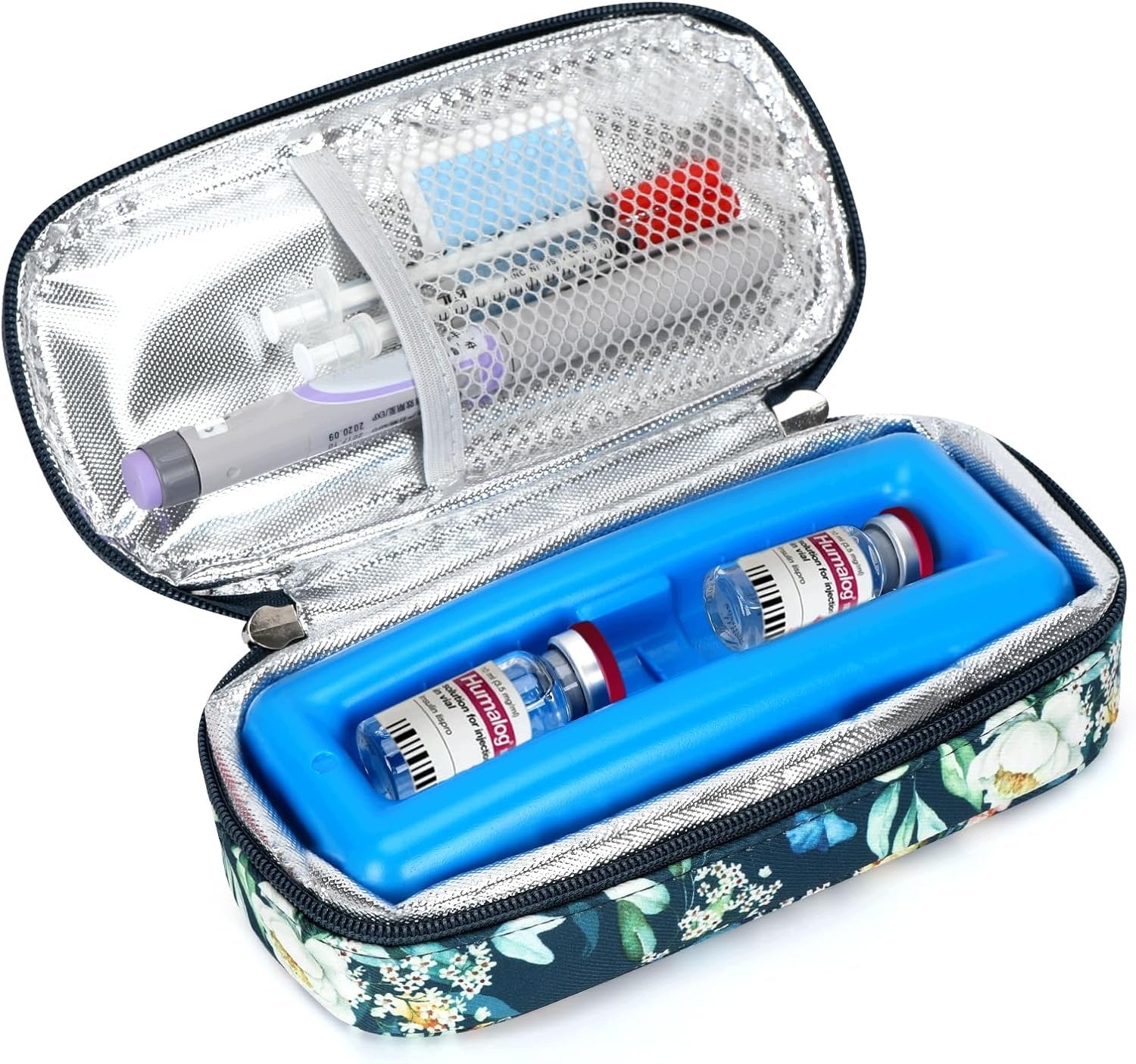 INSULIN COOLING BAG AMPOULES PRE-FILLED PENS TSA 8-12H