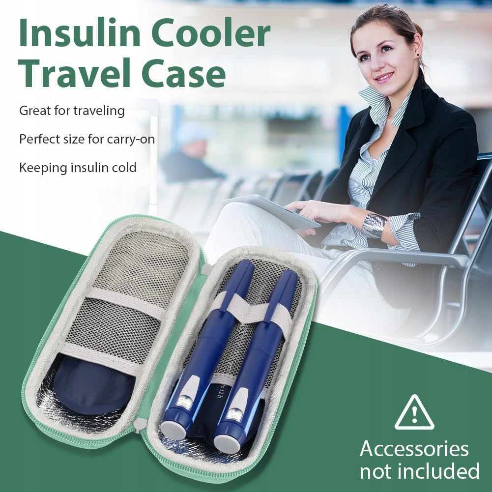 INSULIN COOLING BOX COMPACT AND SAFE Packaging status original