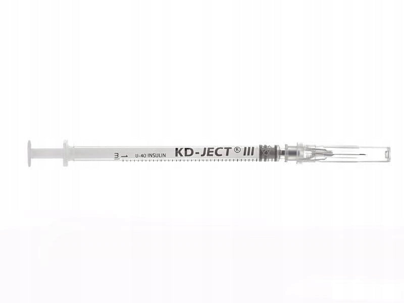 INSULIN SYRINGE WITH INSULIN NEEDLE U-40 INSULIN 1ml