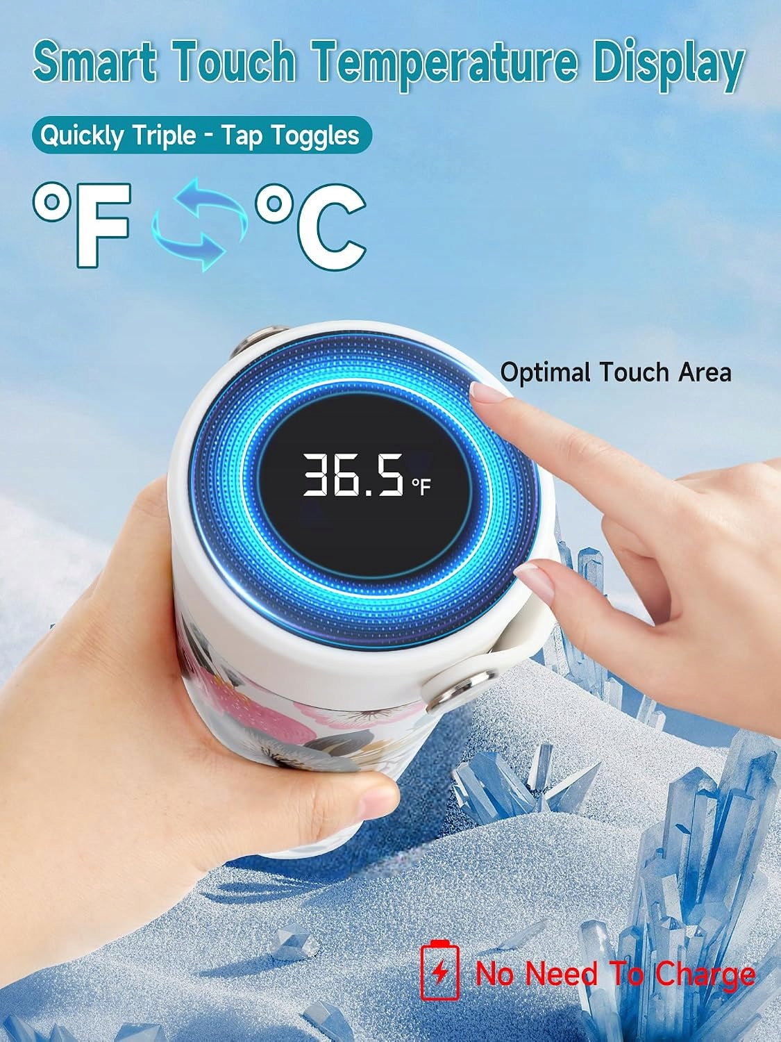 INSULIN TRAVEL CASE WITH TEMPERATURE DISPLAY 48H Medical device no