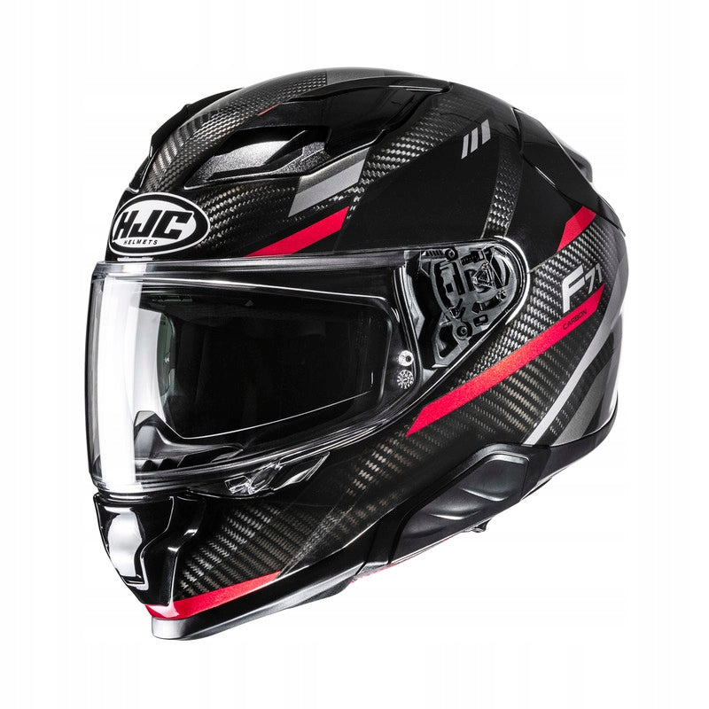 INTEGRAL HELMET HJC F71 CARBON ESIRA BLACK RED M
