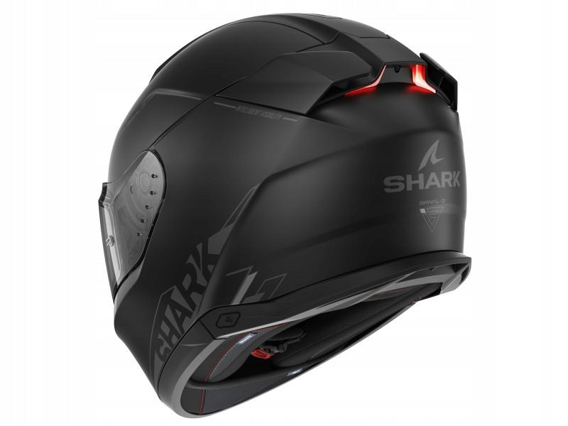 INTEGRAL HELMET SHARK SQUAL I3 BLANK SP MAT XL Visor Features integrated sun visor