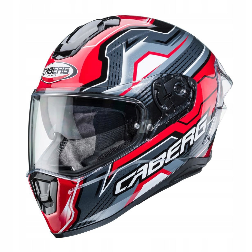INTEGRAL HELMET WITH BLEND CABERG DRIFT EVO LB29 BLACK GREY RED XL
