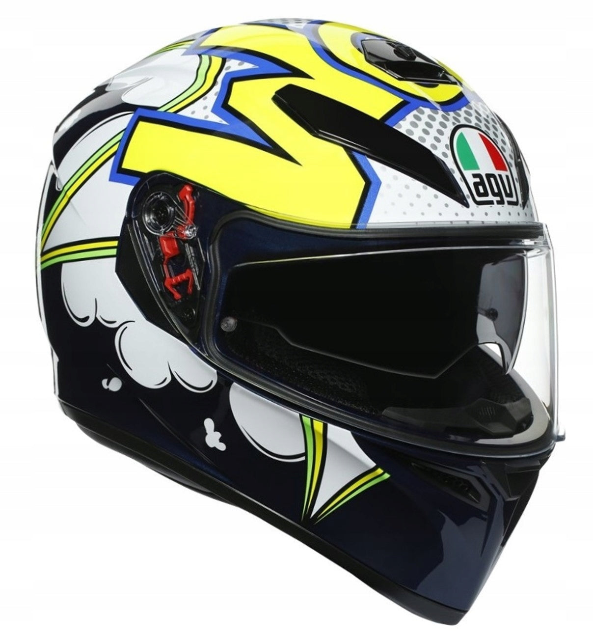 INTEGRAL MOTORCYCLE HELMET AGV K3 SV size MS