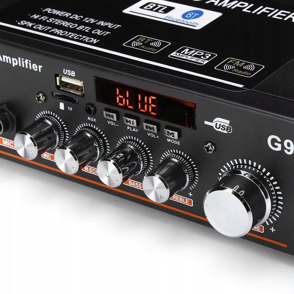 INTEGRATED HI-FI STEREO AMPLIFIER G919 BLUETOOTH 5.0+ REMOTE CONTROL STE Model Amplifier