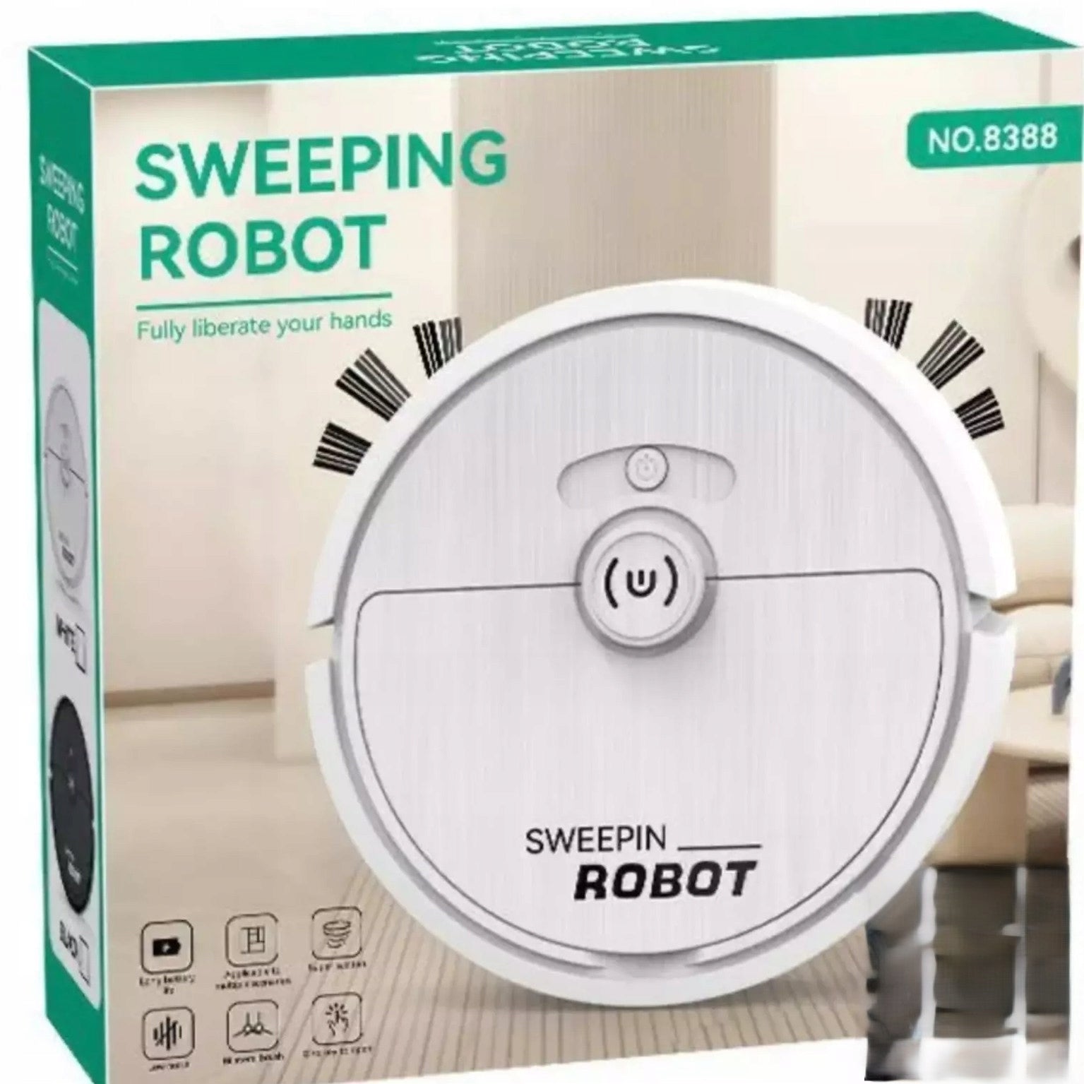 INTELLIGENT CLEANING ROBOT SWEEPING ROBOT AUTOMATIC CLEANING HIT Packaging status original