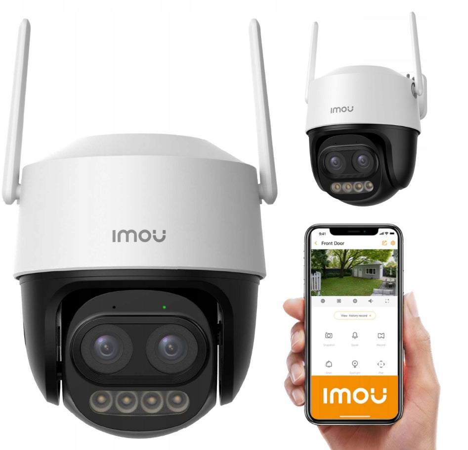 INTELLIGENT OUTDOOR SURVEILLANCE CAMERA IP GARDEN 360 BLUETOOTH ROTATING