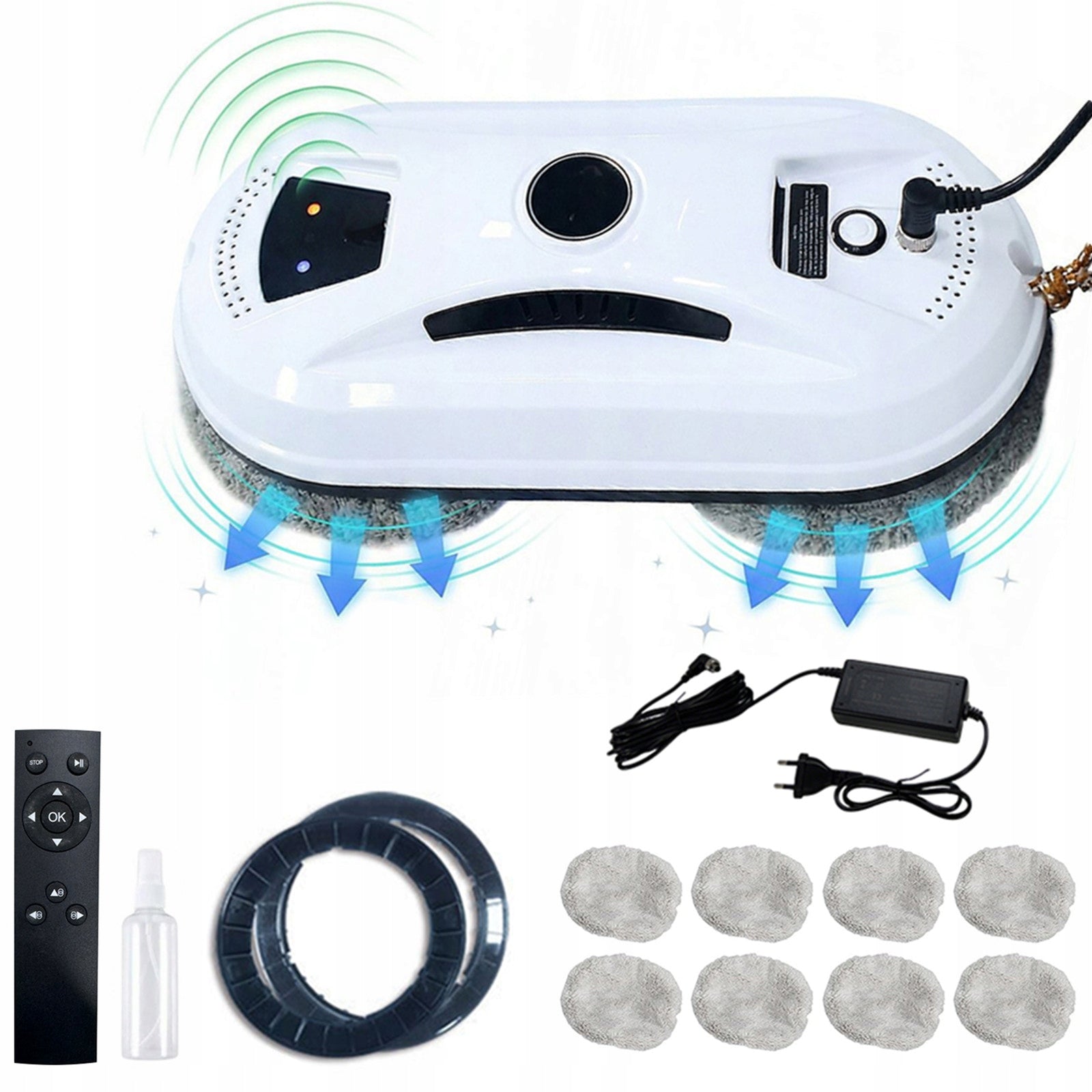 INTELLIGENT ROBOT FOR CLEANING MIRROR WINDOWS WASHER AUTOMATIC SET