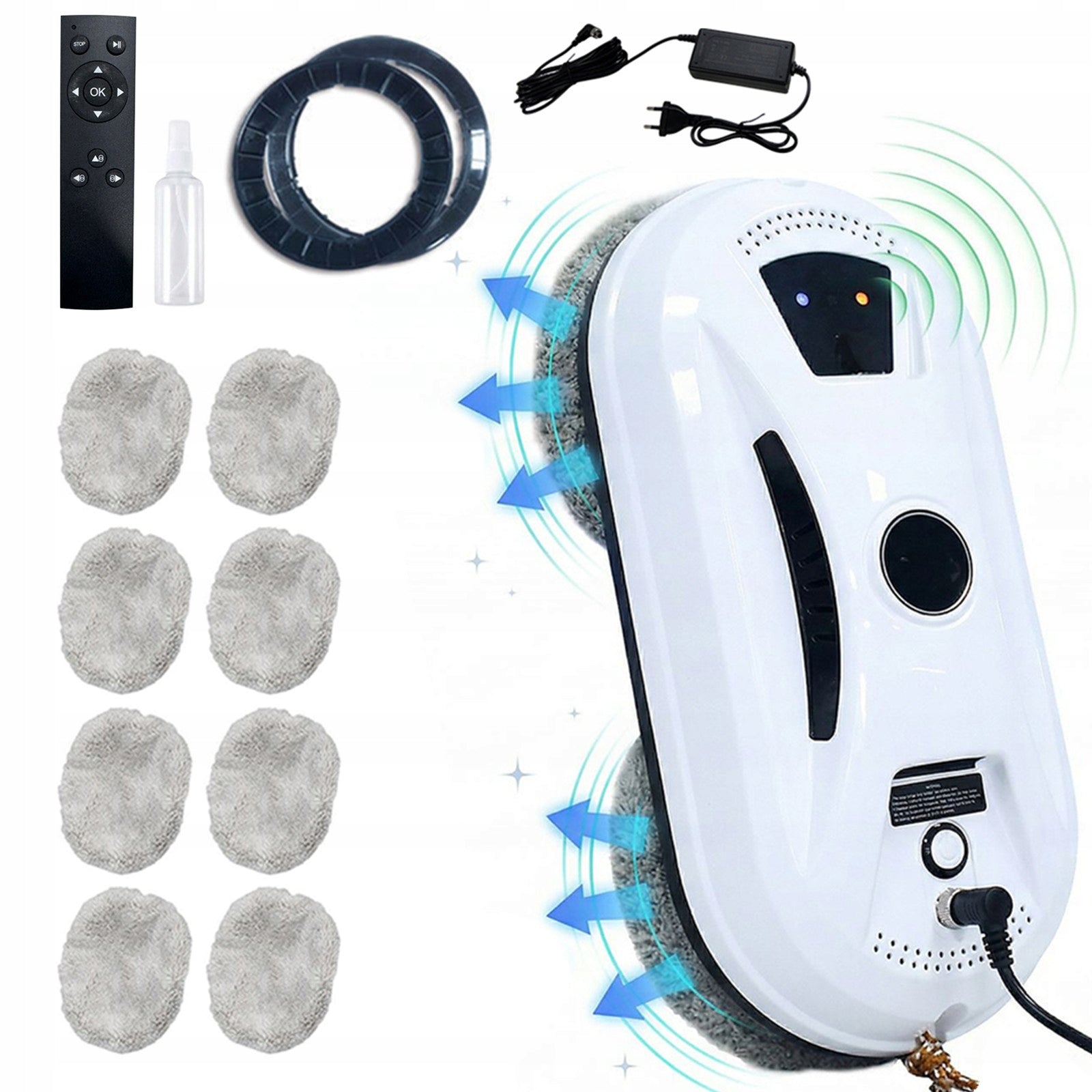 INTELLIGENT ROBOT FOR CLEANING WINDOWS OF GLAZE WINDOWS AND FLOORS AUTOMATIC 5600PA