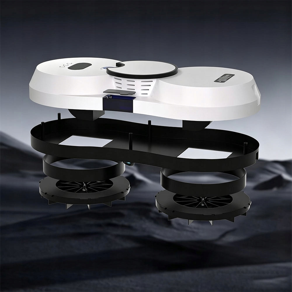 INTELLIGENT ROBOT FOR WASHING MIRROR GLASS SET AUTOMATIC WASHER Packaging status original