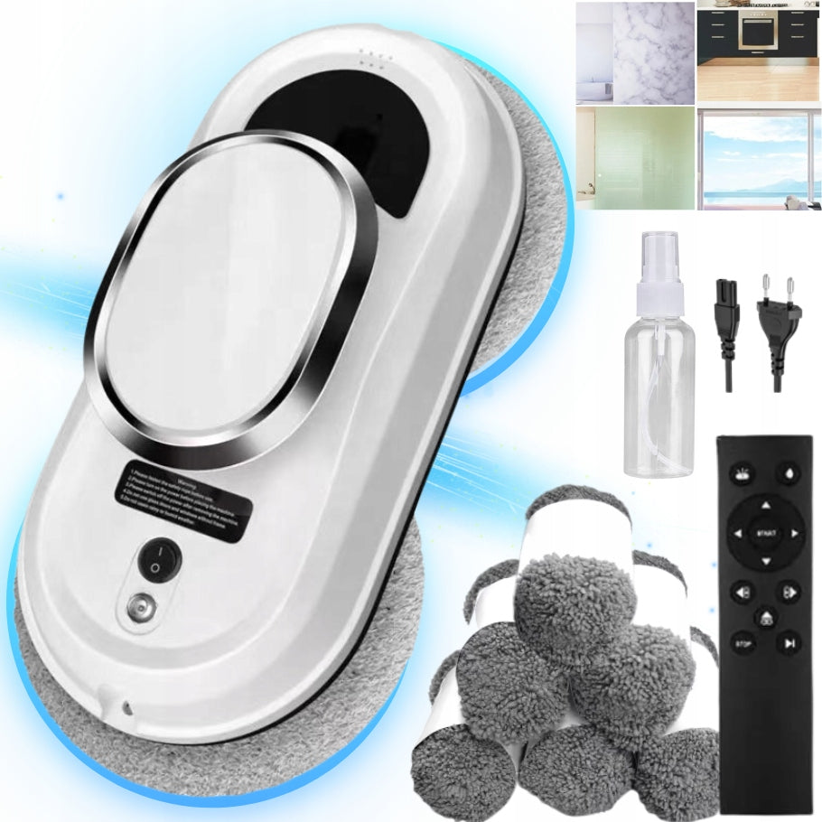 INTELLIGENT ROBOT FOR WASHING MIRROR GLASS SET AUTOMATIC WASHER