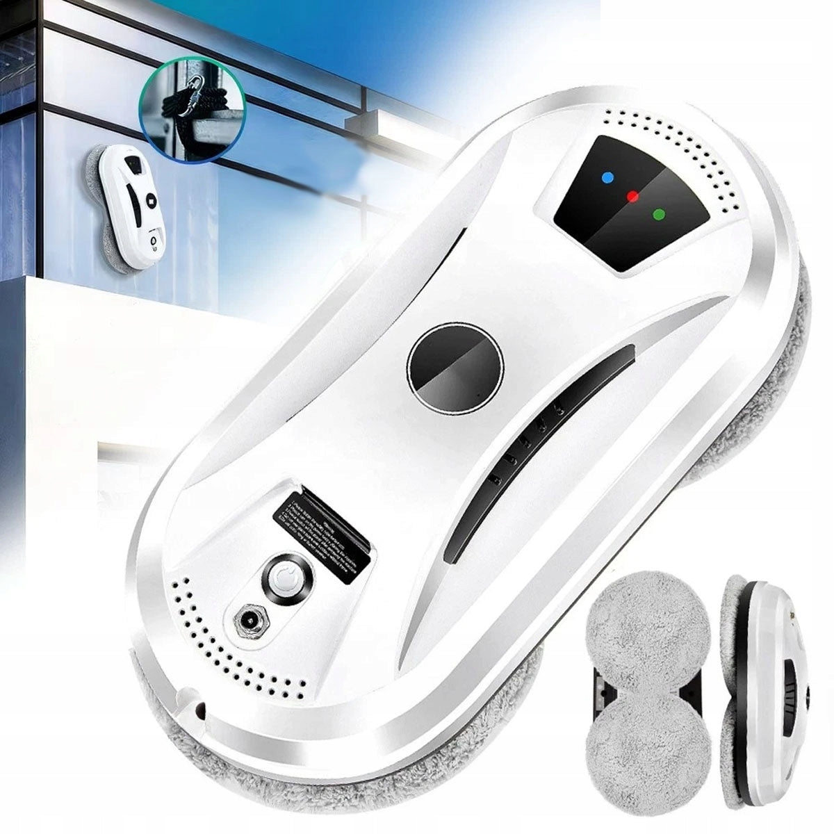 INTELLIGENT ROBOT FOR WASHING MIRROR GLASS SET AUTOMATIC WASHER