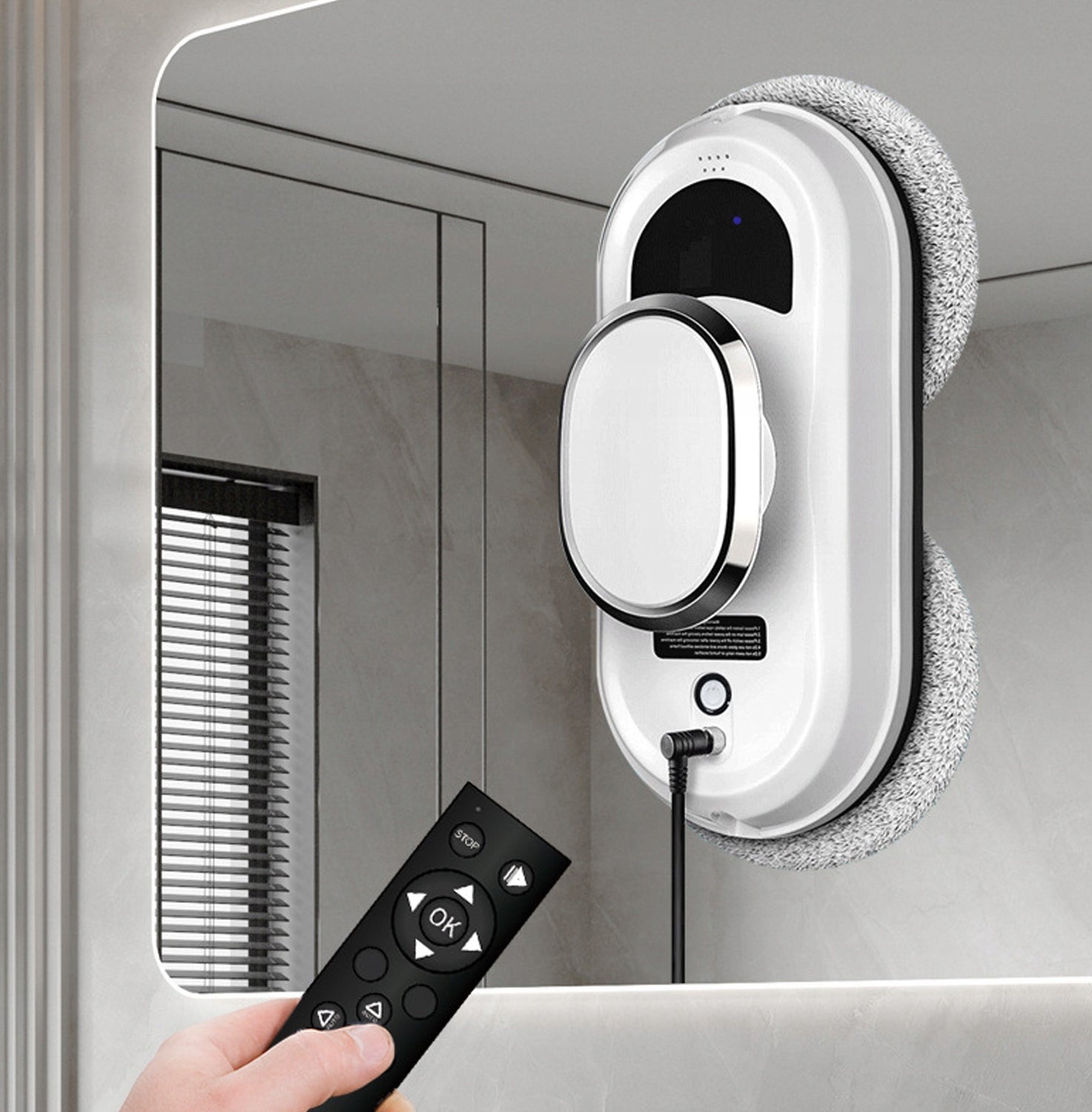 INTELLIGENT ROBOT FOR WASHING MIRROR WINDOWS AUTOMATIC WASHER SET Brand no brand