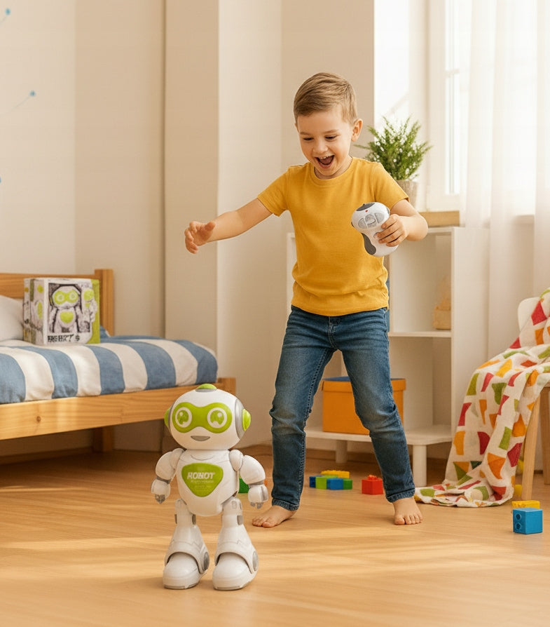 INTELLIGENT ROBOT R/C REMOTE CONTROLLED DANCES WALKING INTERACTIVE TOY Manufacturer code SOPHIE HURTOWNIA