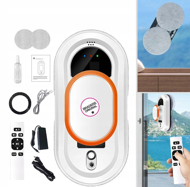 INTELLIGENT ROBOT WINDOW CLEANER GLASS FLOOR MIRROR GLASS DOOR SET