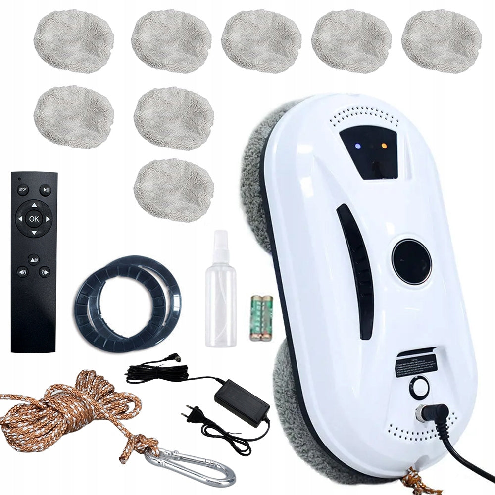INTELLIGENT ROBOT WINDOW CLEANER MIRROR SET AUTOMATIC WASHER Wireless operating time 20 min