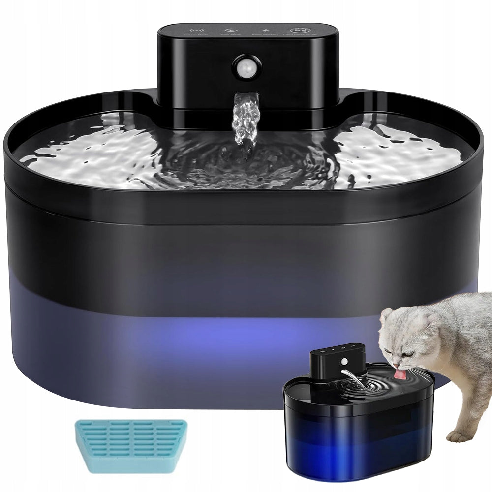 INTELLIGENT WATER DISPENSER FOR ANIMALS 2 2L 4 LAYER FILTRATION