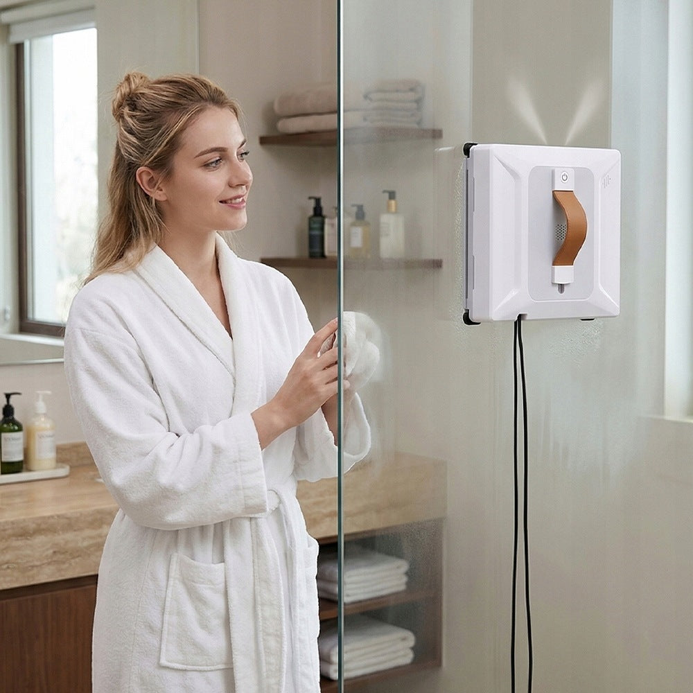 INTELLIGENT WINDOW CLEANING ROBOT 6000PA EDGE SENSORS SYSTEM N+Z Brand TESLA