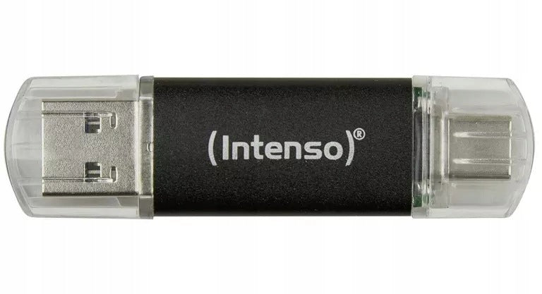 INTENSO TWIST LINE MEMORY 64GB 2 IN 1 USB-C AND USB-A USB 3.2 GEN 1