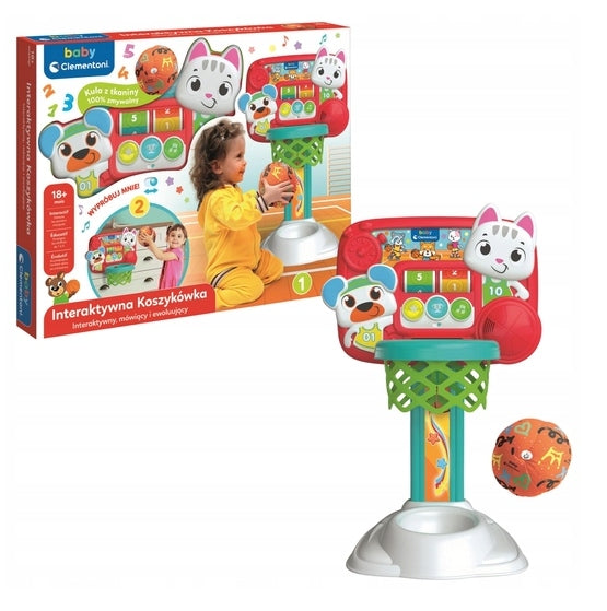 INTERACTIVE BASKETBALL CLEMENTONI 50384 EAN (GTIN) 8005125503841