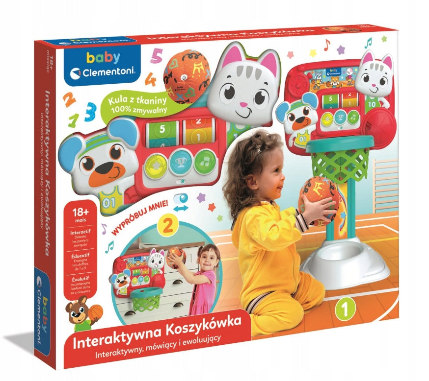 INTERACTIVE BASKETBALL CLEMENTONI 50384