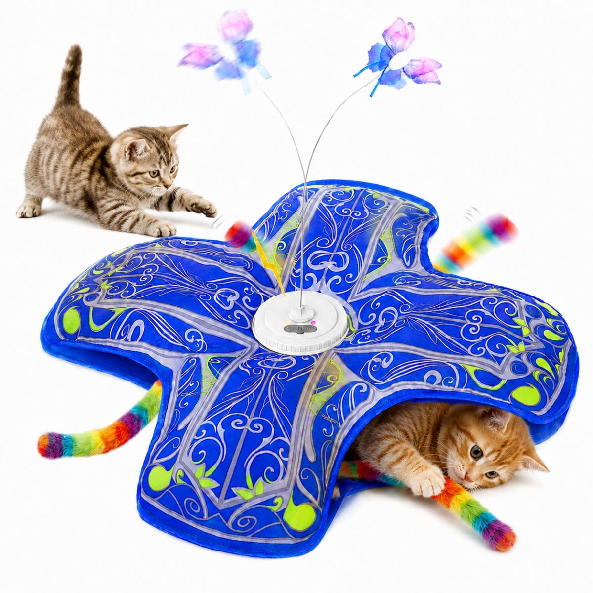 INTERACTIVE CAT MAT AUTOMATIC ELECTRIC USB CAT TOY