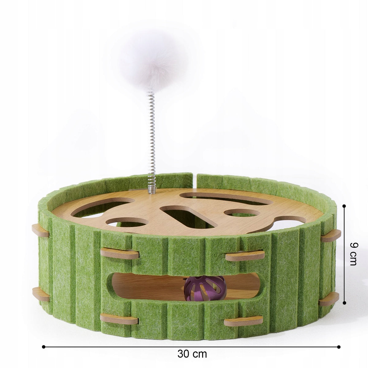 INTERACTIVE CAT TOY WITH BALLS GLOBANI EAN (GTIN) 5906516641834