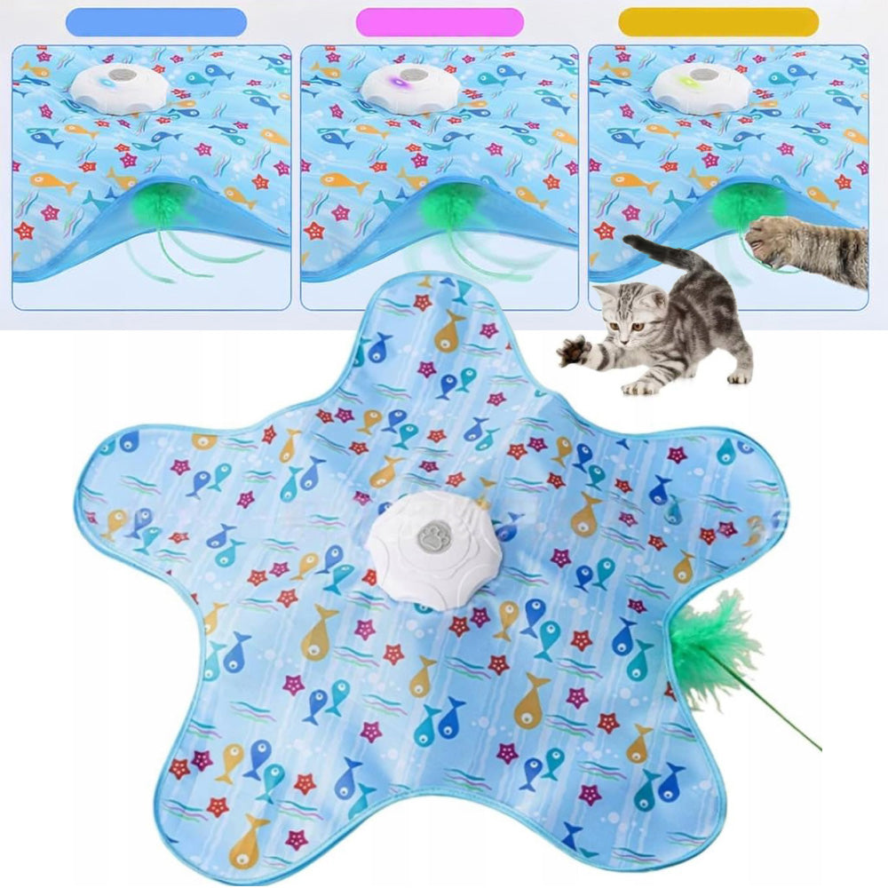 INTERACTIVE CAT TOYS - AUTOMATIC MAT FOR INDEPENDENT PLAY