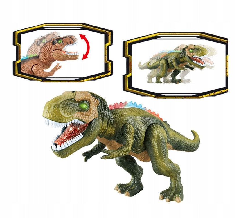 INTERACTIVE DINOSAUR T-REX FOR KIDS REMOTE CONTROLLED TOY ROARS LED Manufacturer code 8782Z
