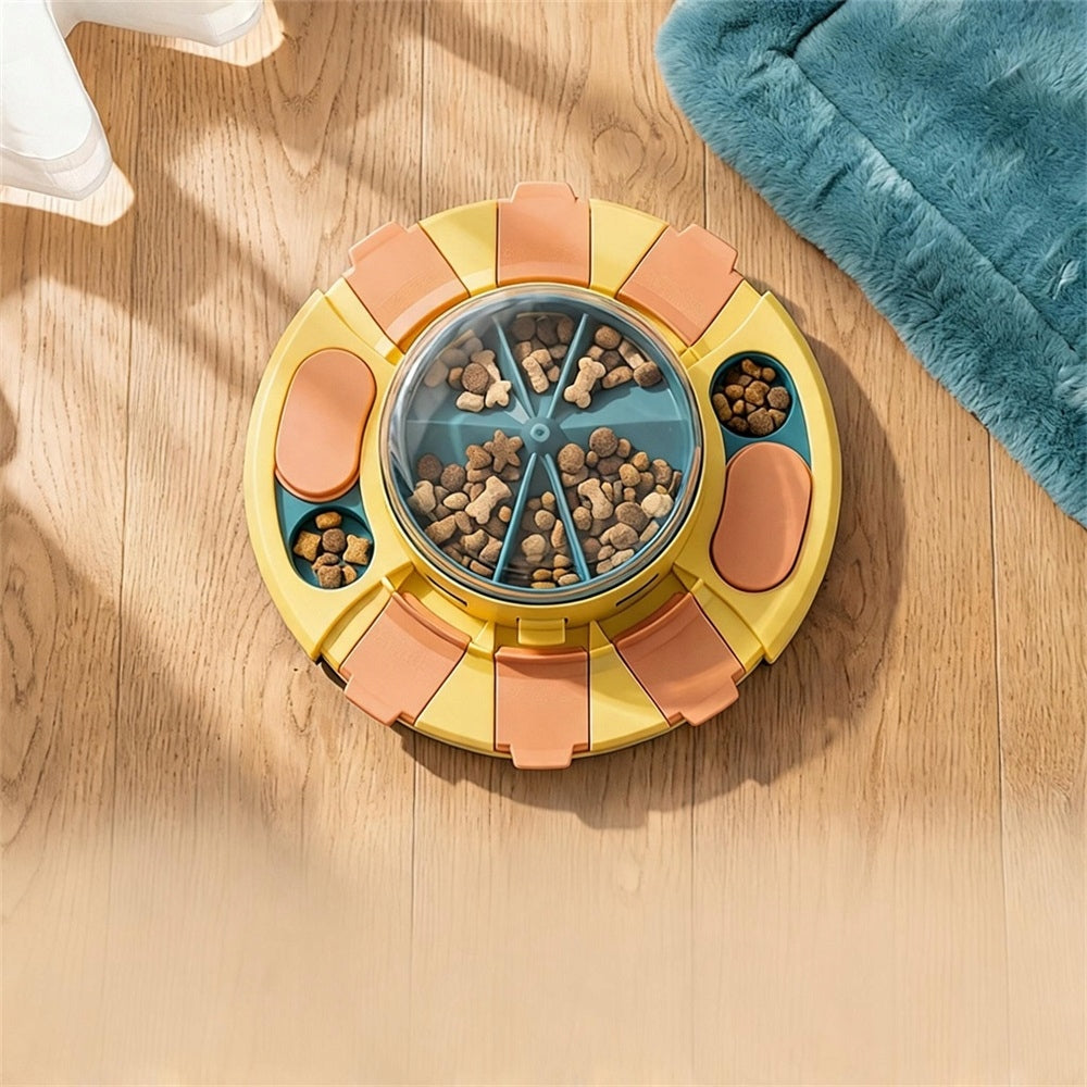 INTERACTIVE DOG TOY WITH FOOD DISPENSER AND SLOW FEEDER BOWL Kind other