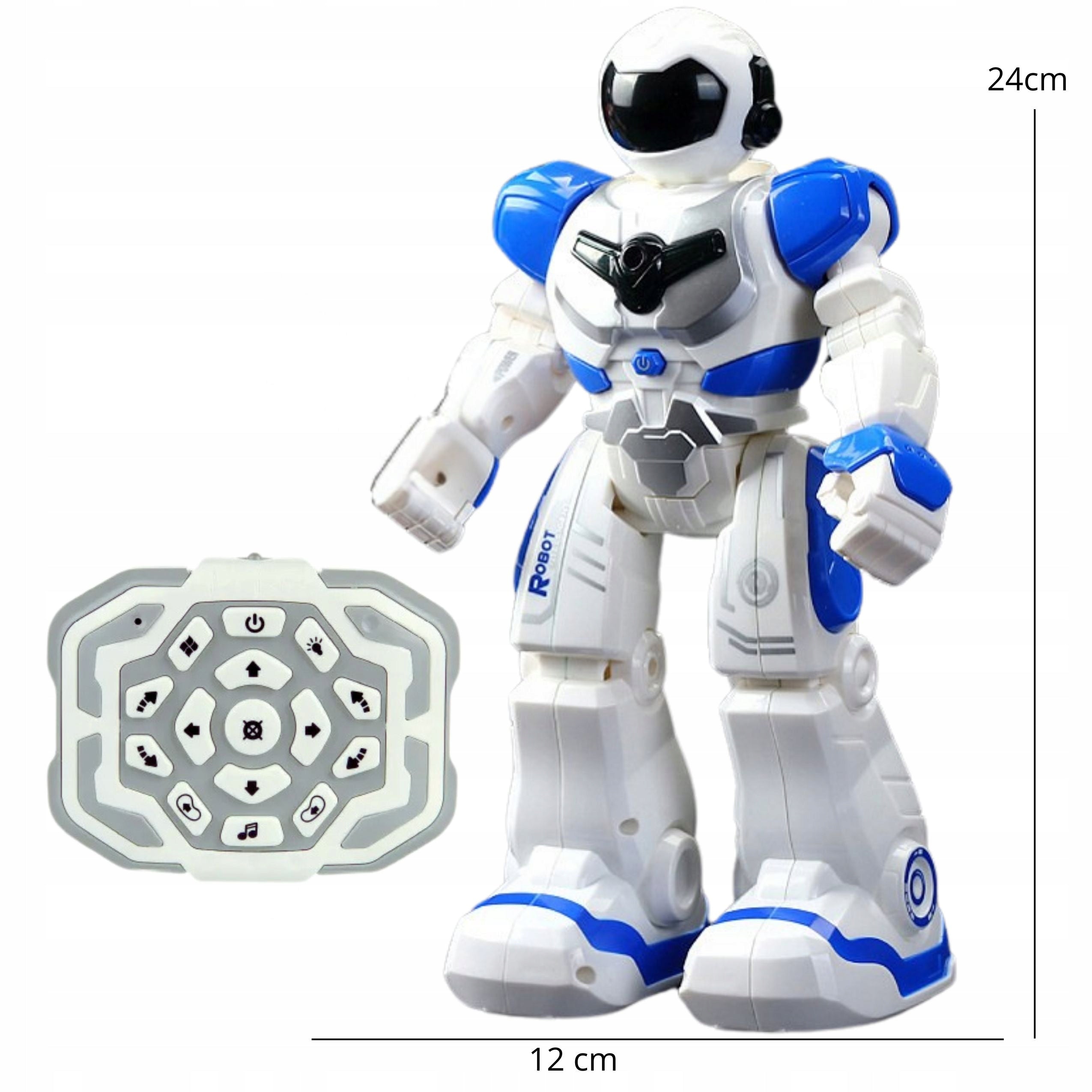 INTERACTIVE REMOTE CONTROLLED ROBOT PROGRAMMABLE ON REMOTE CONTROL DANCES 3 YEARS+ Packaging status original