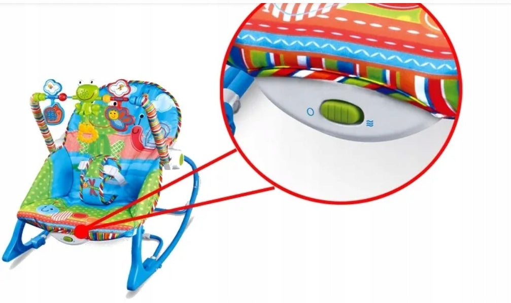 INTERACTIVE Rocker Deckchair Melodies Vibration FROG Feeding Seat Manufacturer code ES08F