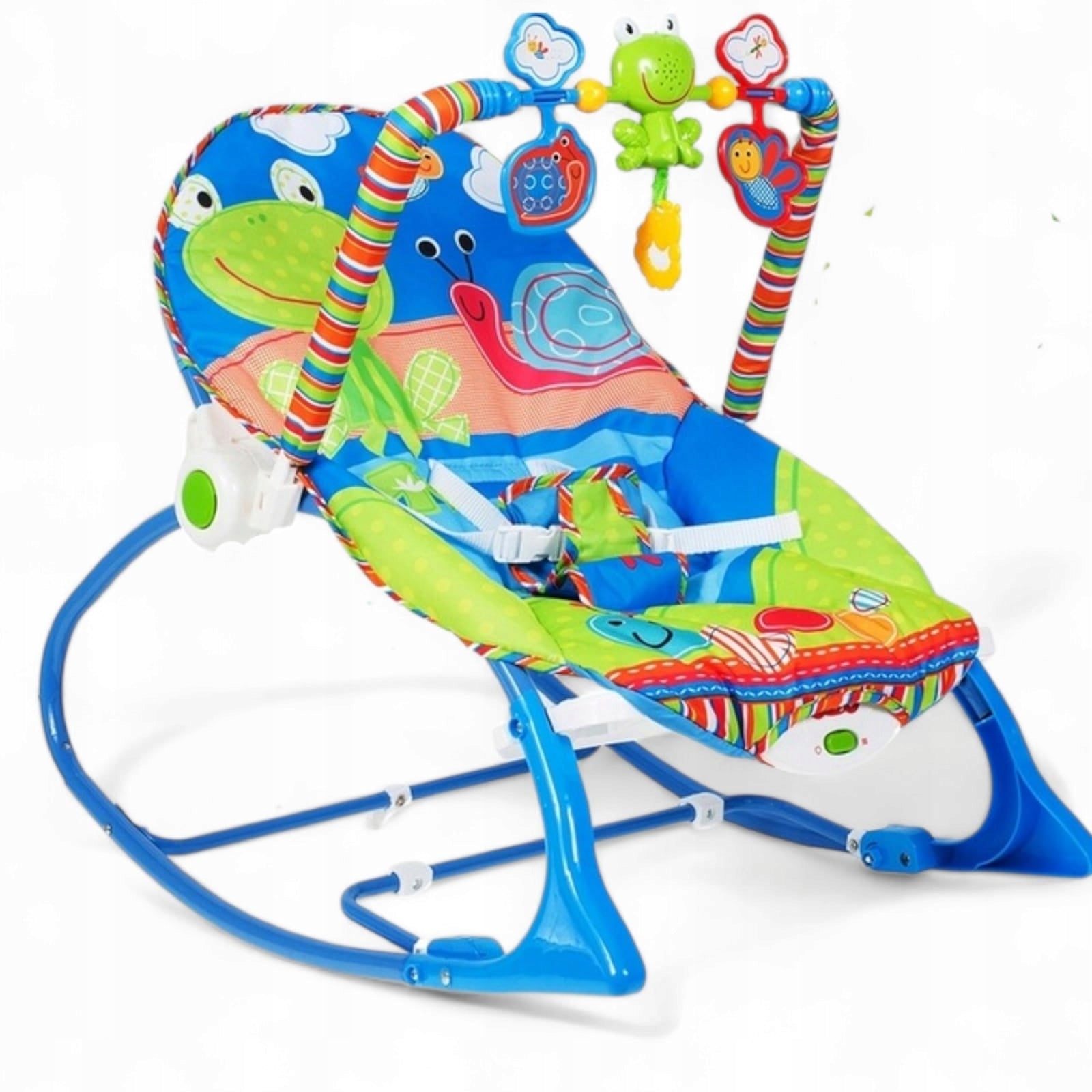 INTERACTIVE Rocker Deckchair Melodies Vibration FROG Feeding Seat