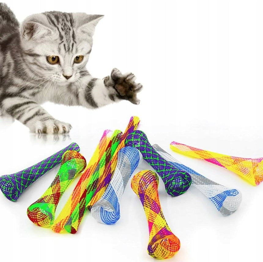 INTERACTIVE TOY FOR CAT SPRINGS TUBE COILED SPRING 5 PIECES Manufacturer code MZR2