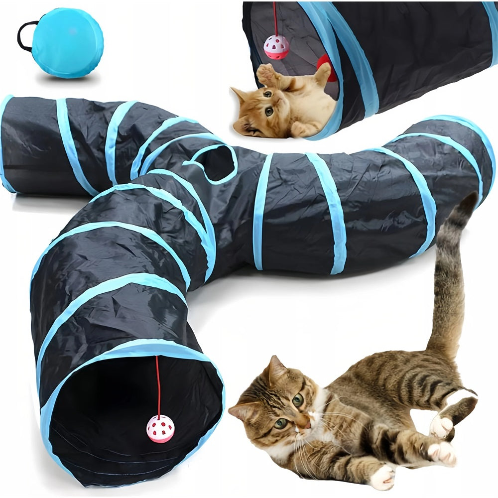 INTERACTIVE TUNNEL BED FOR SMALL ANIMALS CATS PUPPIES MATERIAL