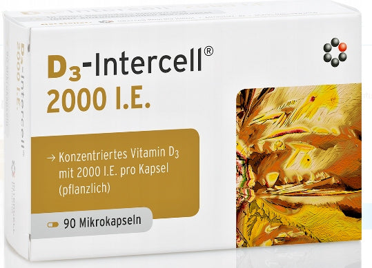 INTERCELL D3 2000 IE LANOLIN VITAMIN D 90 KP