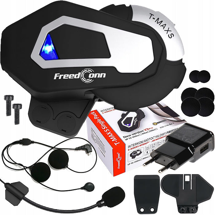 INTERCOM 6 PEOPLE BLUETOOTH FREEDCONN T-MAX S V3 PRO