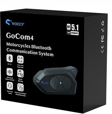 INTERCOM MOTORCYCLE CONFERENCE NOECI GOCOM4 BT 5.1 PL Polish LECTOR 2 PCS EAN (GTIN) 0882696041747