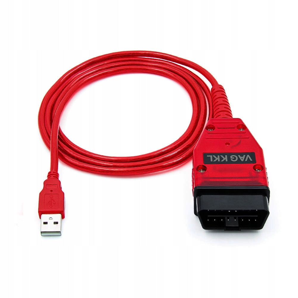 INTERFACE KKL VAG VW AUDI SKODA FTDI 232 9241A USB Batteries included no